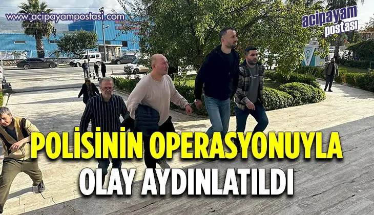 Milas ve Bodrum polisinin operasyonuyla
                    gasp olayı aydınlatıldı