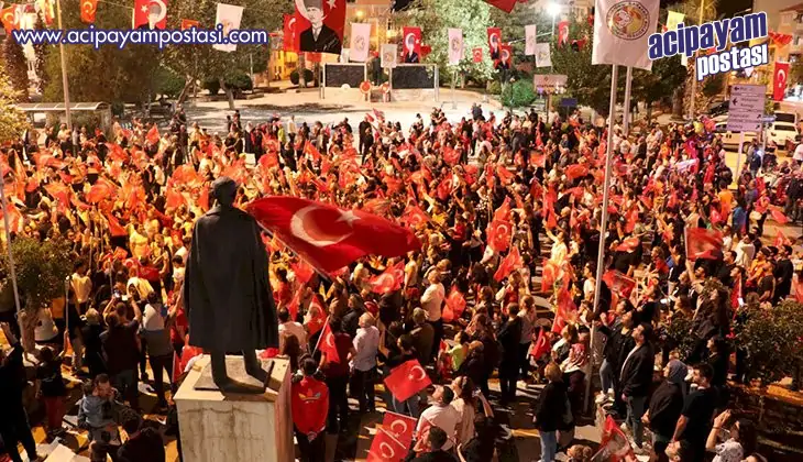 Sarayköy’de Cumhuriyet Bayramı coşkusu
                    yaşandı