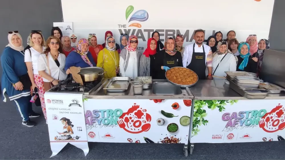 Girişimci kadınlar eğitime ‘Gastronomi şehri’ Afyonkarahisar’da devam etti