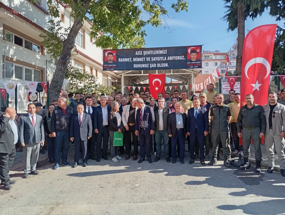 ORMAN ŞEHİTLERİ UNUTULMADI: DUYGUSAL ANLARLA ANILARINA YEMEK DÜZENLENDİ