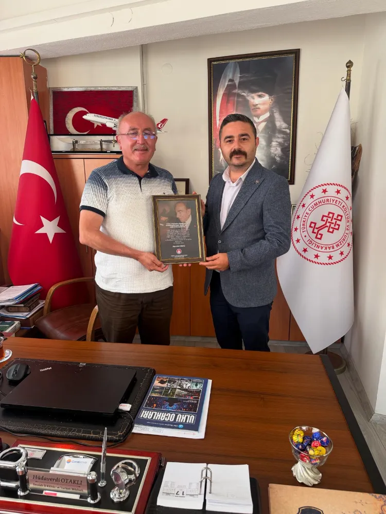 MHP Acıpayam İlçe Başkanı Ali Akgün’den Kültür ve Turizm Müdürlüğü’ne Ziyaret